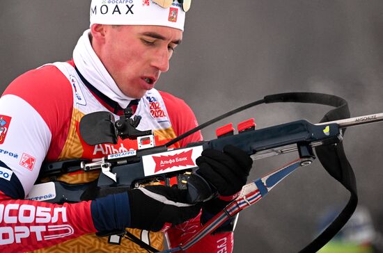 Биатлон. Чемпионат России. Индивидуальная гонка. Мужчины