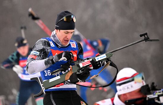 Биатлон. Чемпионат России. Индивидуальная гонка. Мужчины