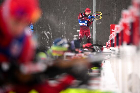 Биатлон. Чемпионат России. Индивидуальная гонка. Мужчины