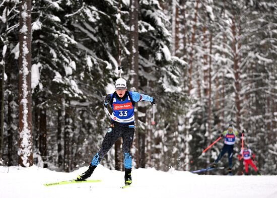 Биатлон. Чемпионат России. Индивидуальная гонка. Мужчины