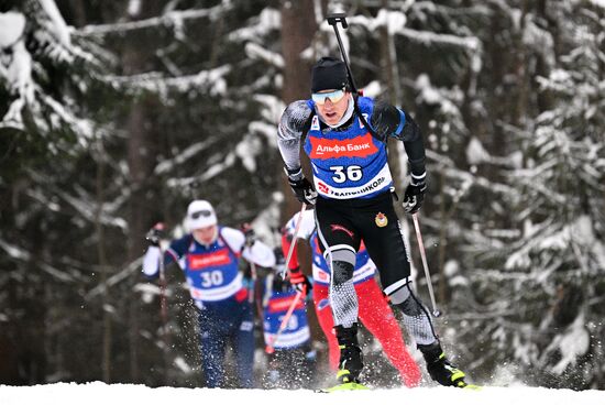 Биатлон. Чемпионат России. Индивидуальная гонка. Мужчины