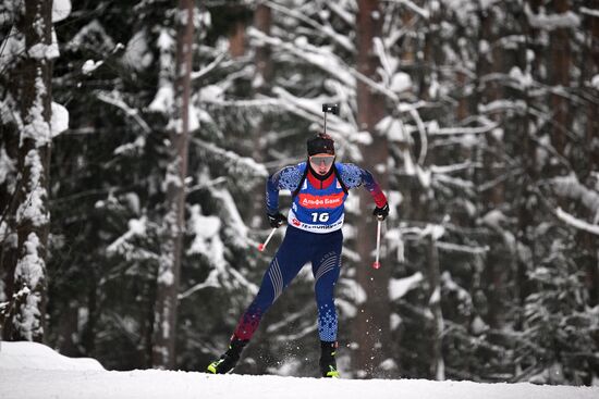 Биатлон. Чемпионат России. Индивидуальная гонка. Мужчины