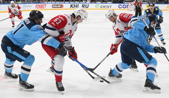Хоккей. КХЛ. "Сибирь" (Новосибирск) - "Локомотив" (Ярославль)