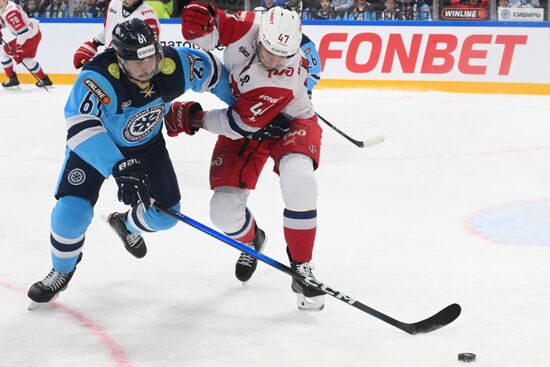 Хоккей. КХЛ. "Сибирь" (Новосибирск) - "Локомотив" (Ярославль)