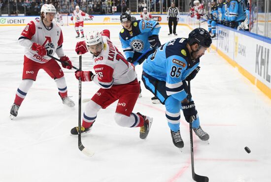 Хоккей. КХЛ. "Сибирь" (Новосибирск) - "Локомотив" (Ярославль)