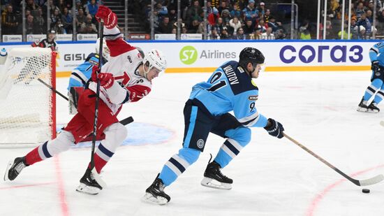 Хоккей. КХЛ. "Сибирь" (Новосибирск) - "Локомотив" (Ярославль) 