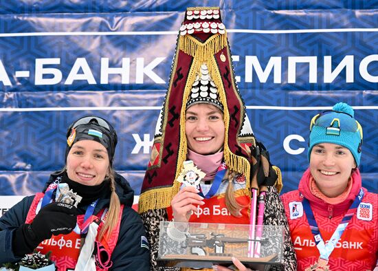 Биатлон. Чемпионат России. Индивидуальная гонка. Женщины