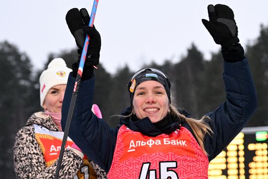 Биатлон. Чемпионат России. Индивидуальная гонка. Женщины