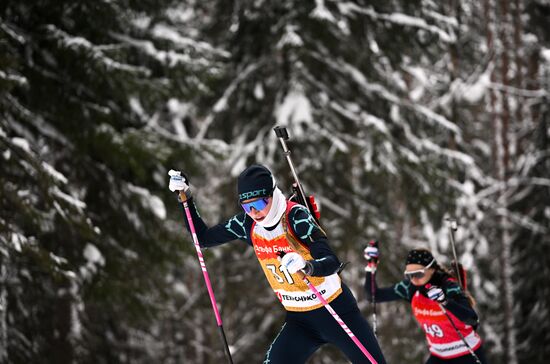 Биатлон. Чемпионат России. Индивидуальная гонка. Женщины