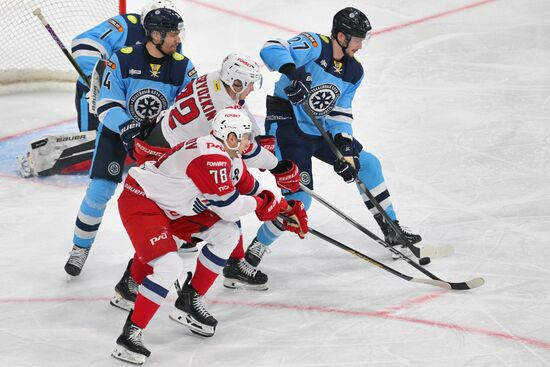 Хоккей. КХЛ. "Сибирь" (Новосибирск) - "Локомотив" (Ярославль)