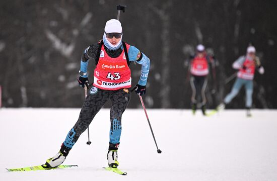Биатлон. Чемпионат России. Индивидуальная гонка. Женщины