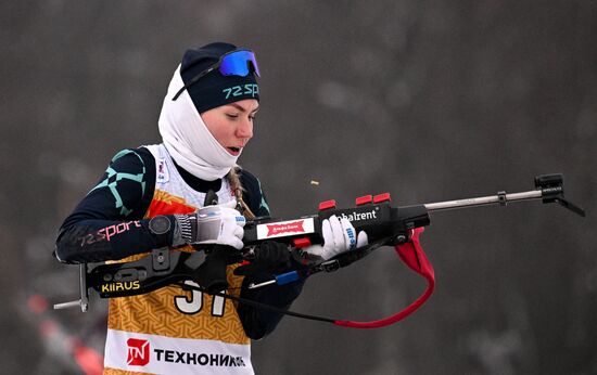 Биатлон. Чемпионат России. Индивидуальная гонка. Женщины