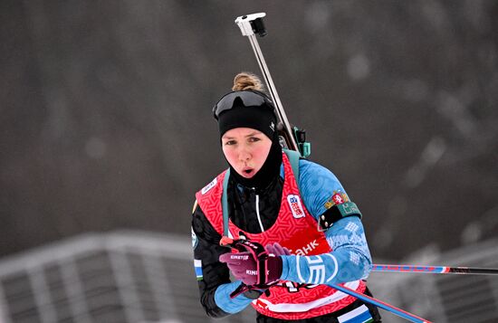 Биатлон. Чемпионат России. Индивидуальная гонка. Женщины