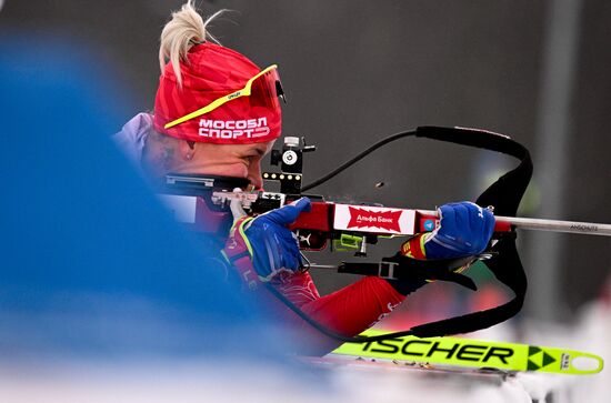 Биатлон. Чемпионат России. Индивидуальная гонка. Женщины