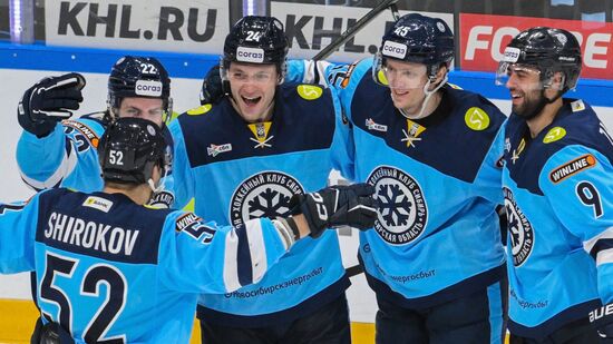 Хоккей. КХЛ. "Сибирь" (Новосибирск) - "Локомотив" (Ярославль)