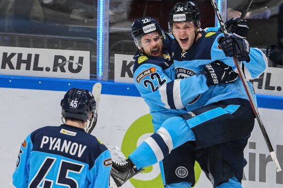 Хоккей. КХЛ. "Сибирь" (Новосибирск) - "Локомотив" (Ярославль)