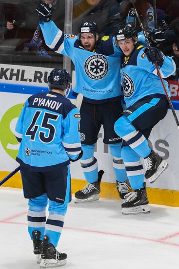 Хоккей. КХЛ. "Сибирь" (Новосибирск) - "Локомотив" (Ярославль)