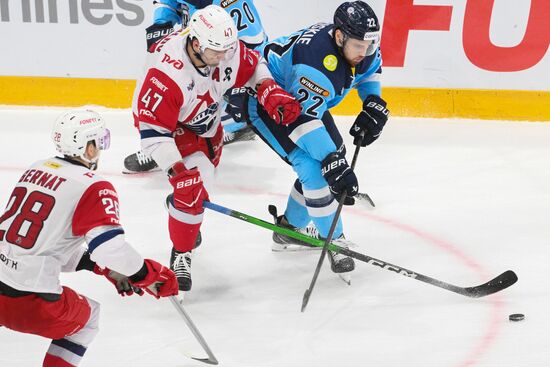 Хоккей. КХЛ. "Сибирь" (Новосибирск) - "Локомотив" (Ярославль)