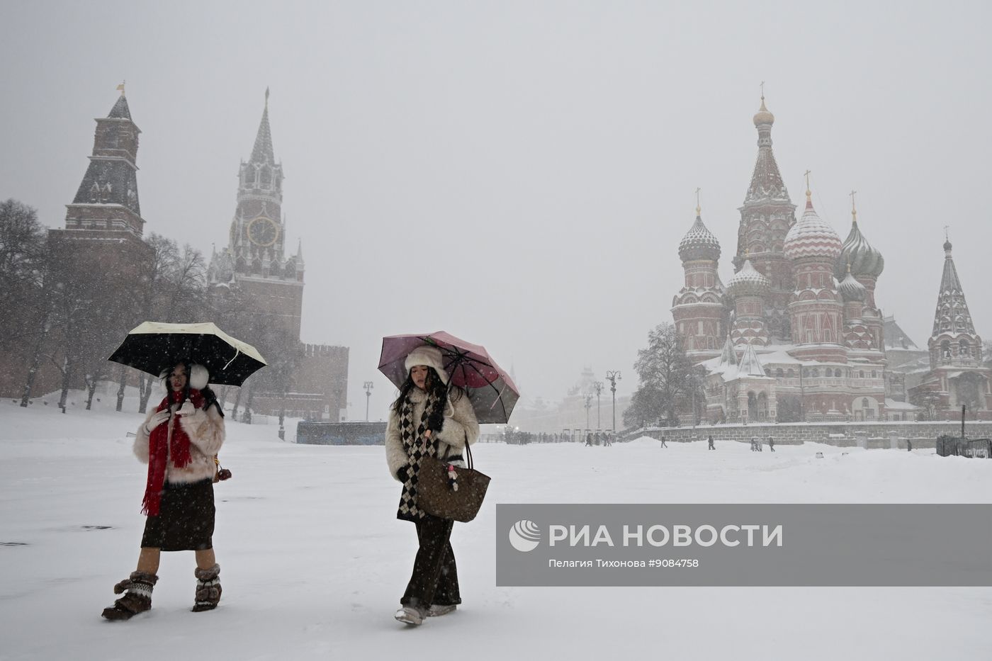 Снег в Москве и Подмосковье