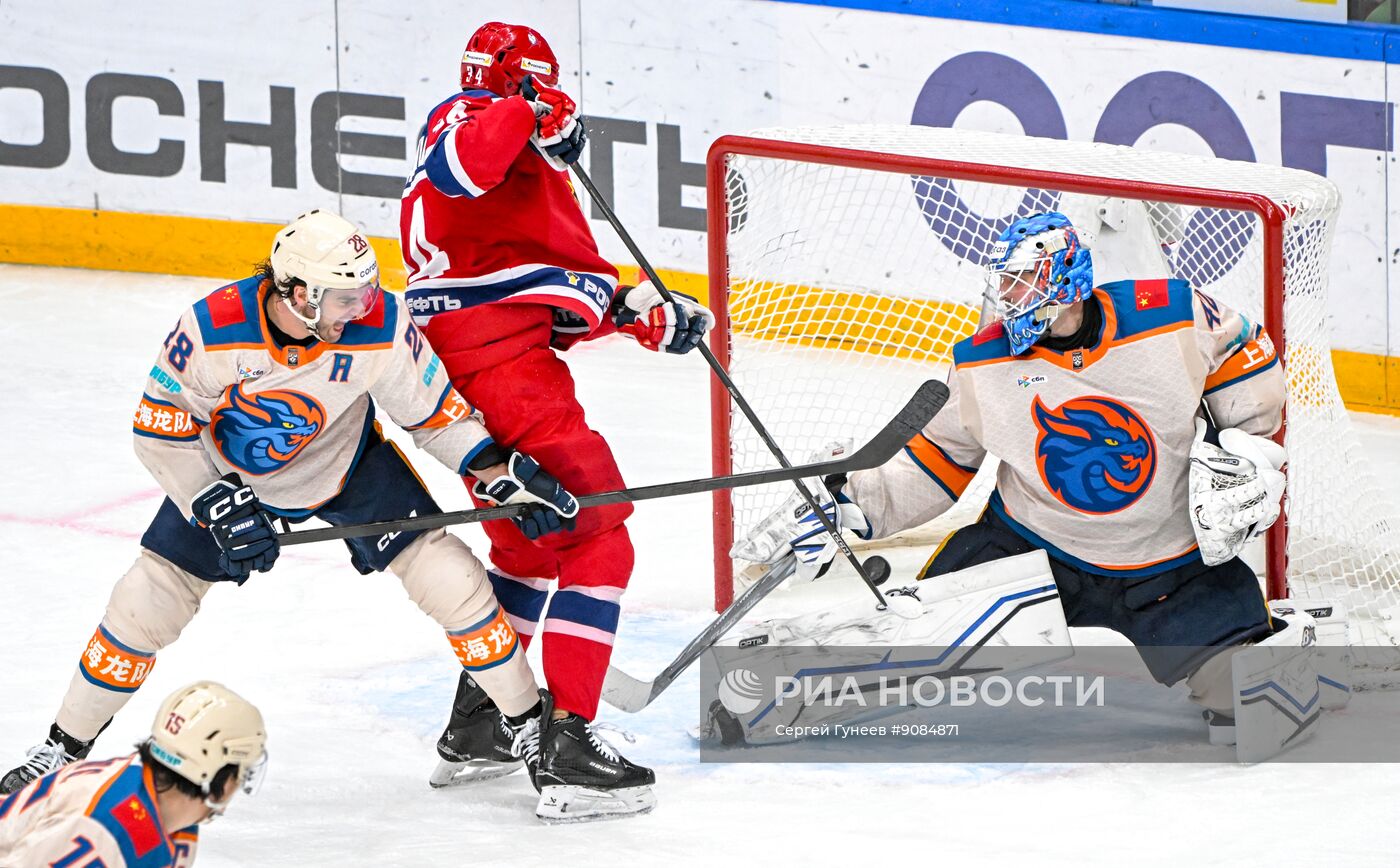 Хоккей. КХЛ. ЦСКА (Москва) - "Шанхайские Драконы" (Шанхай)