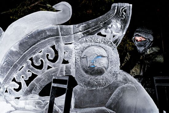 Фестиваль "Волшебный лед Сибири" в Красноярске