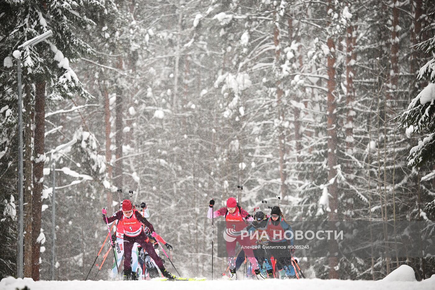 Биатлон. Чемпионат России. Масс-cтарт. Женщины