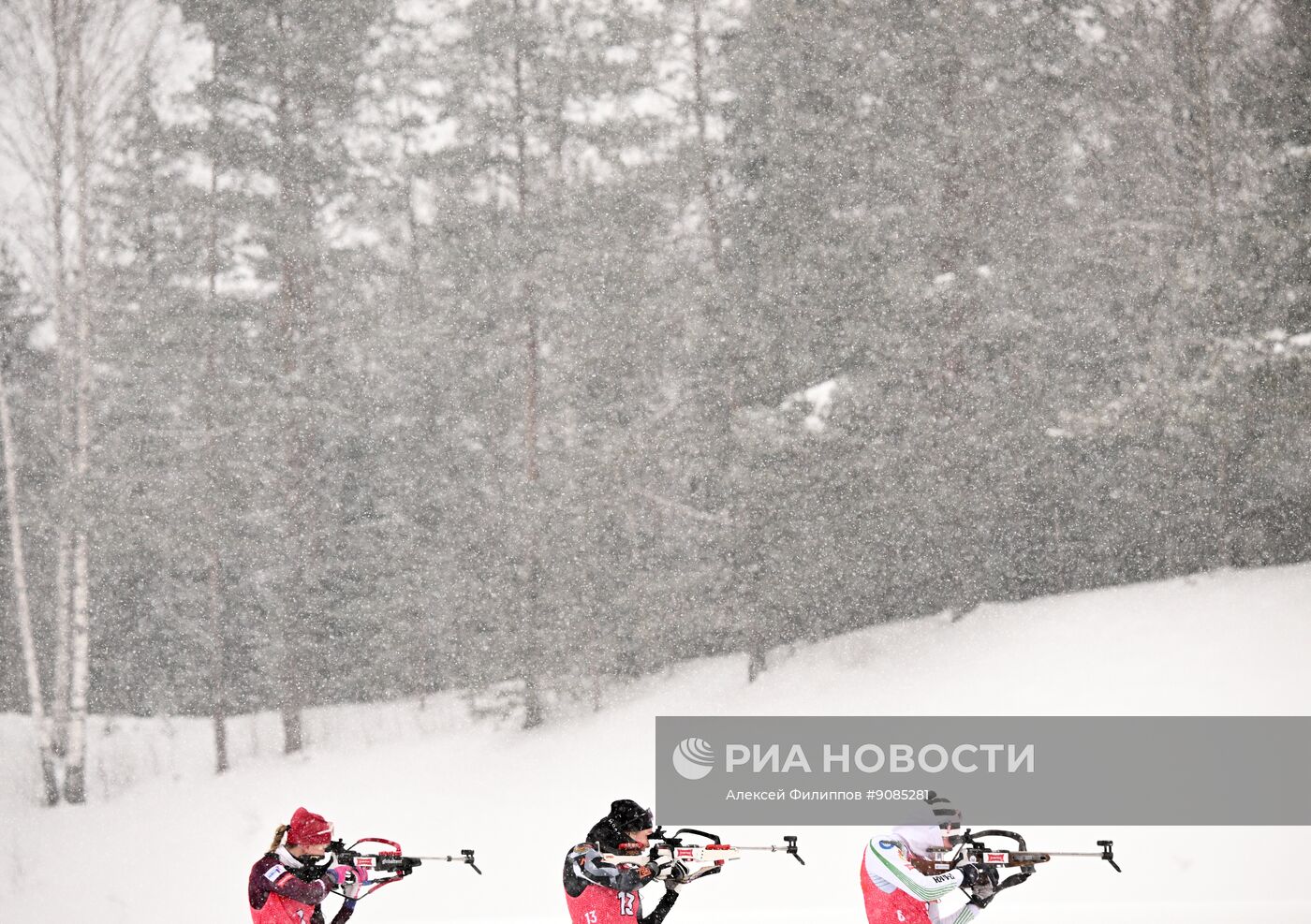 Биатлон. Чемпионат России. Масс-cтарт. Женщины
