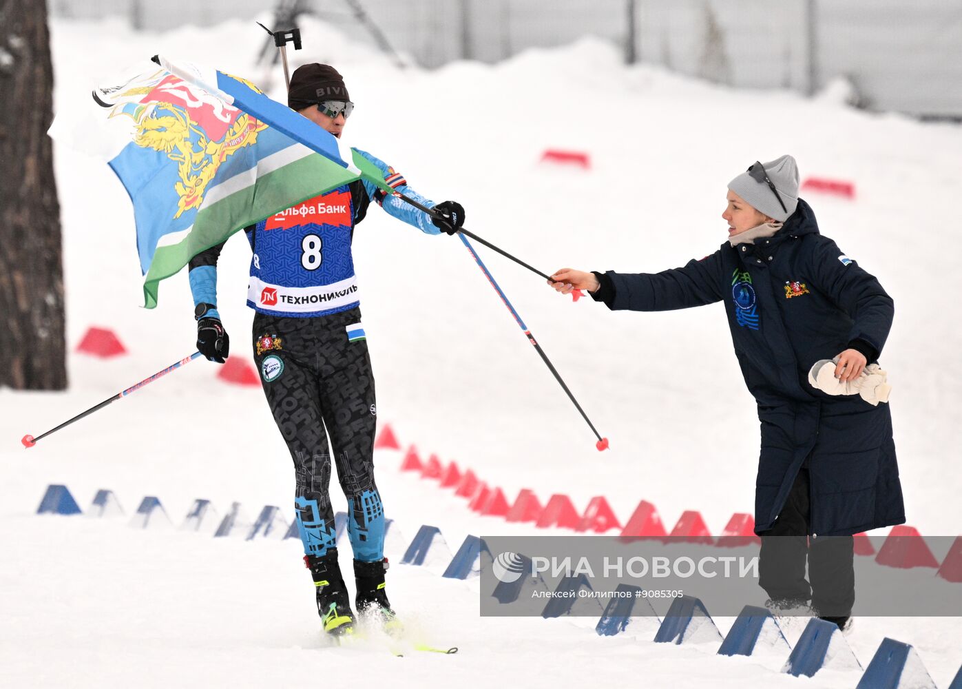 Биатлон. Чемпионат России. Масс-cтарт. Мужчины