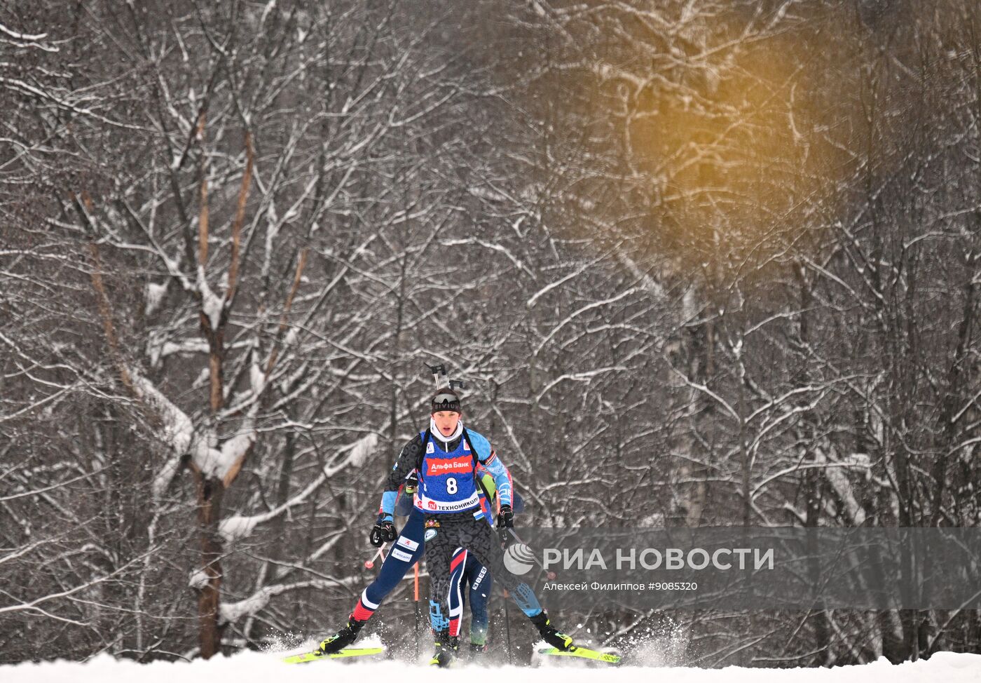 Биатлон. Чемпионат России. Масс-cтарт. Мужчины