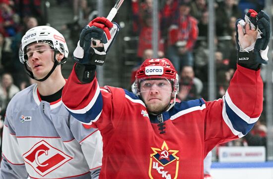 Хоккей. КХЛ. ЦСКА (Москва) - "Спартак" (Москва)