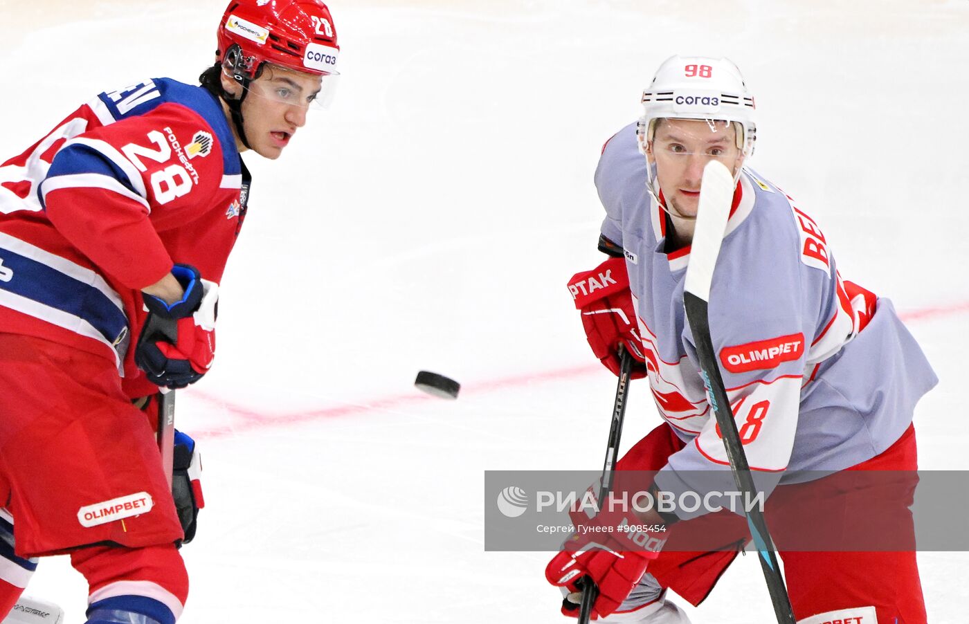 Хоккей. КХЛ. ЦСКА (Москва) - "Спартак" (Москва)