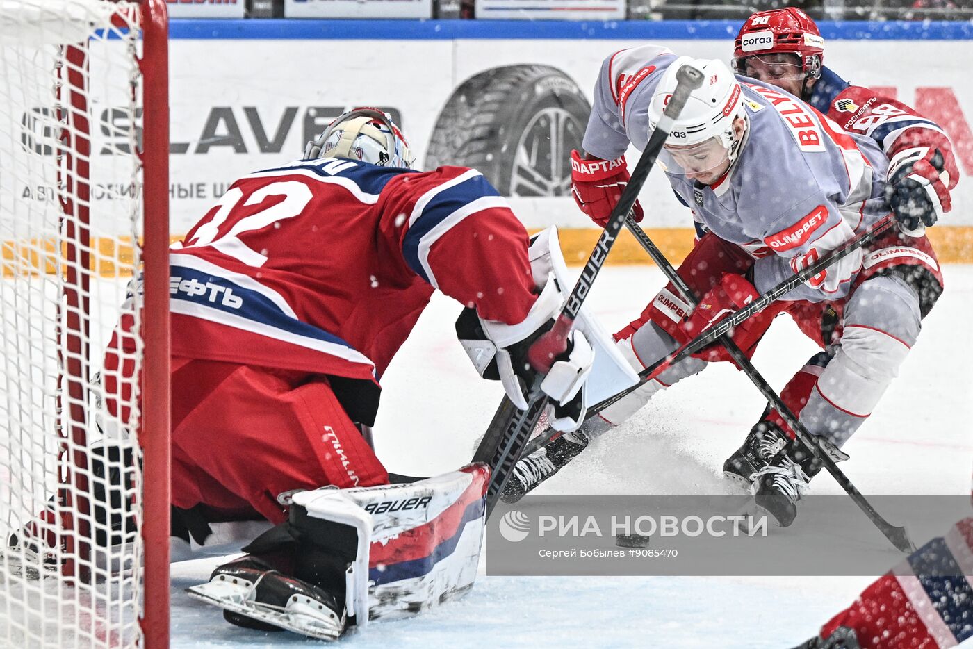Хоккей. КХЛ. ЦСКА (Москва) - "Спартак" (Москва)