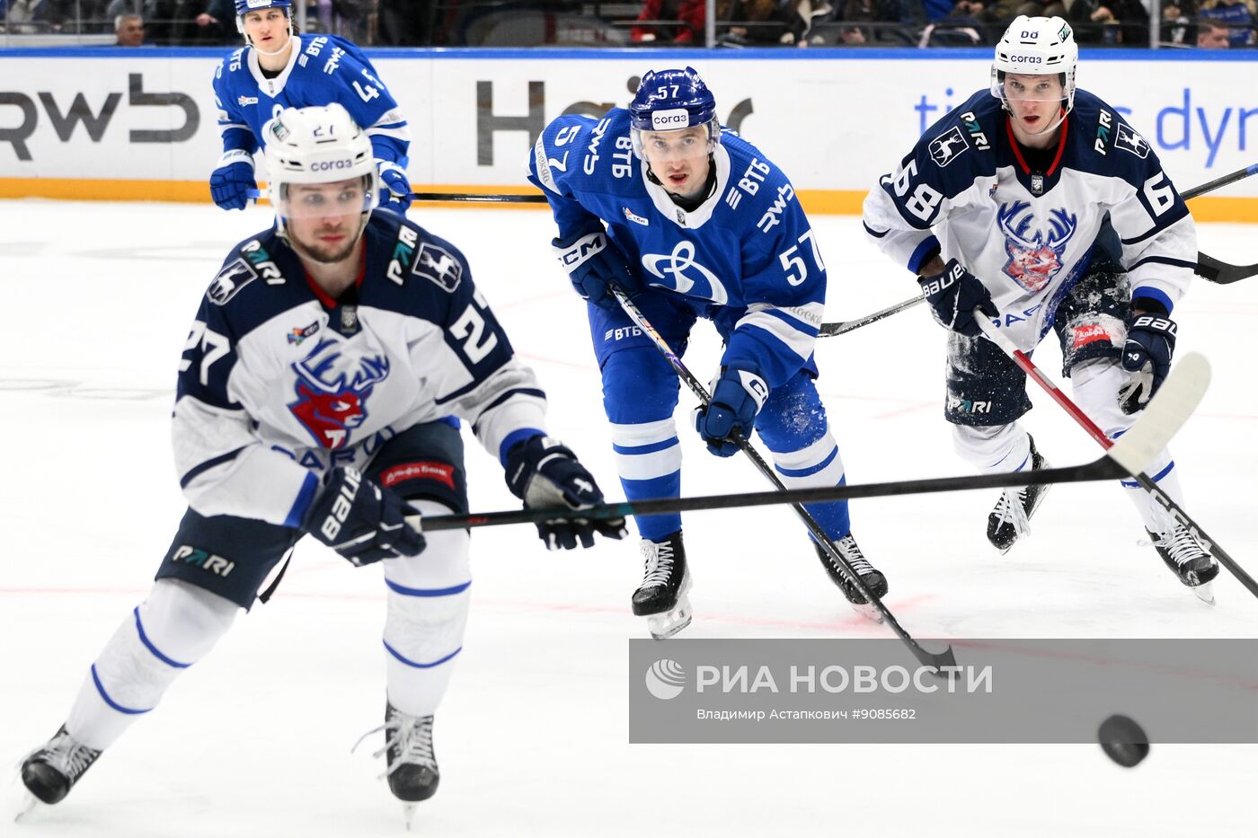 Хоккей. КХЛ. "Динамо" (Москва) - "Торпедо" (Нижний Новгород)