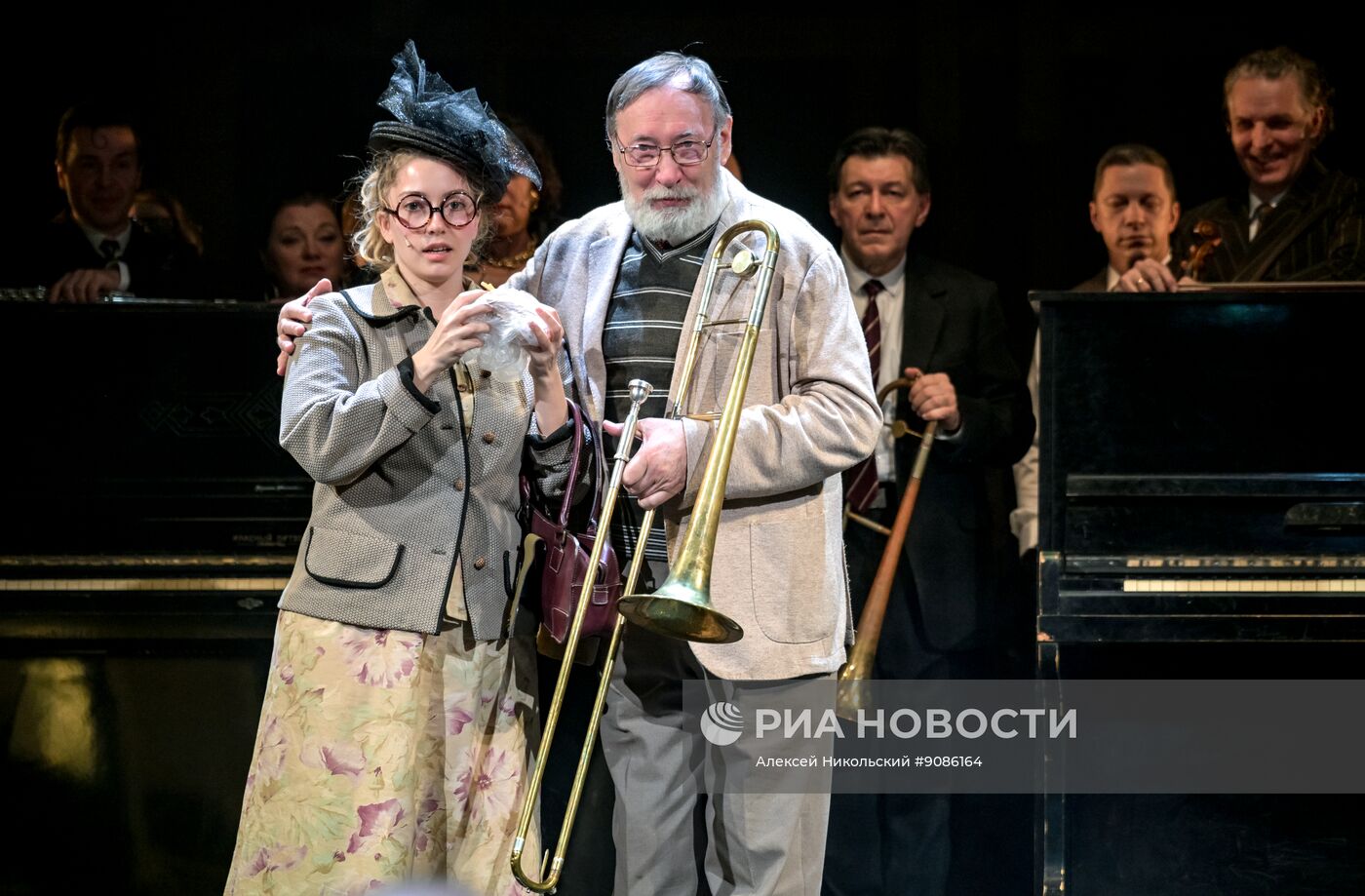 Спектакль "Репетиция оркестра" в театре "Ленком Марка Захарова"