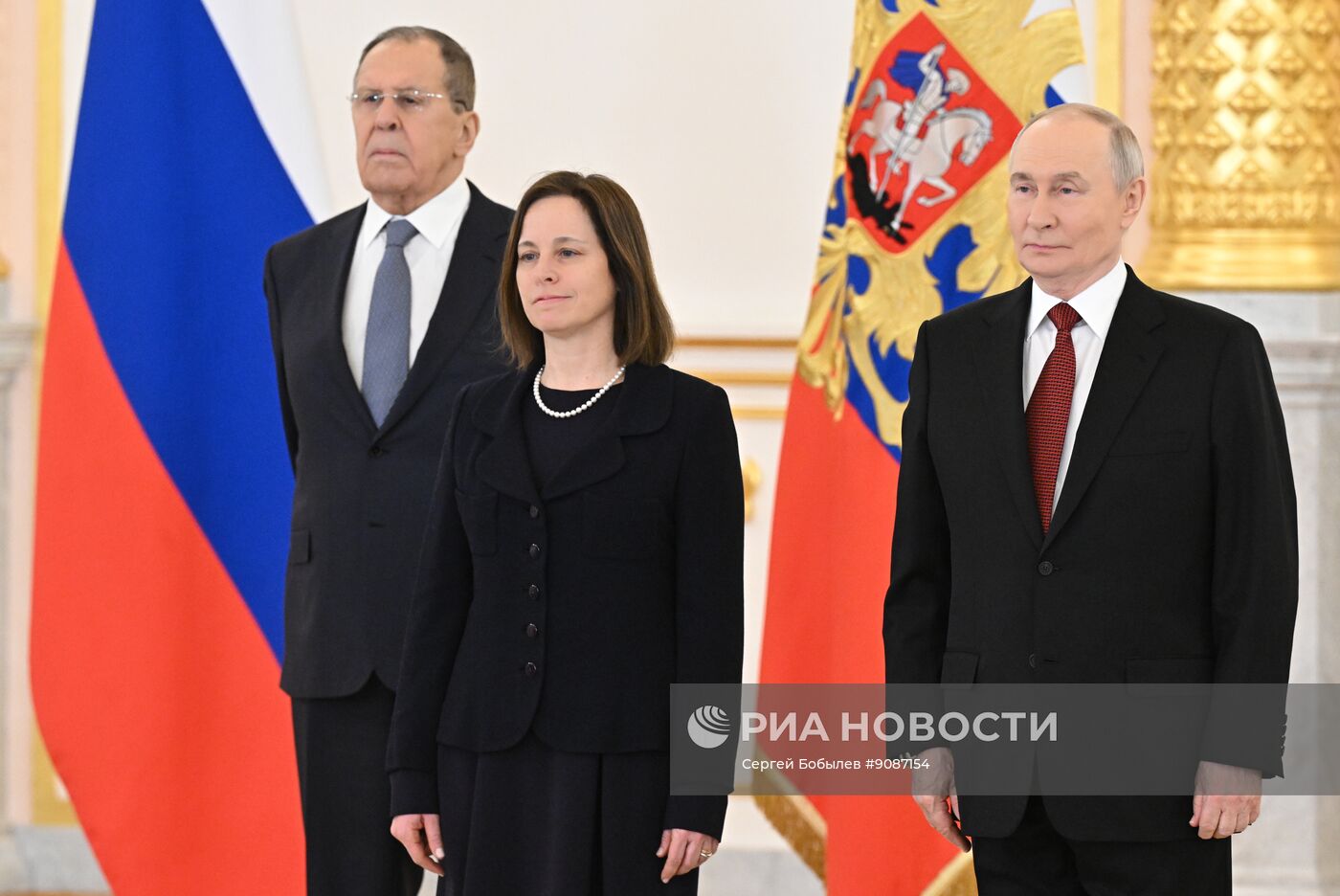 Президент Владимир Путин принял верительные грамоты у вновь прибывших послов иностранных государств