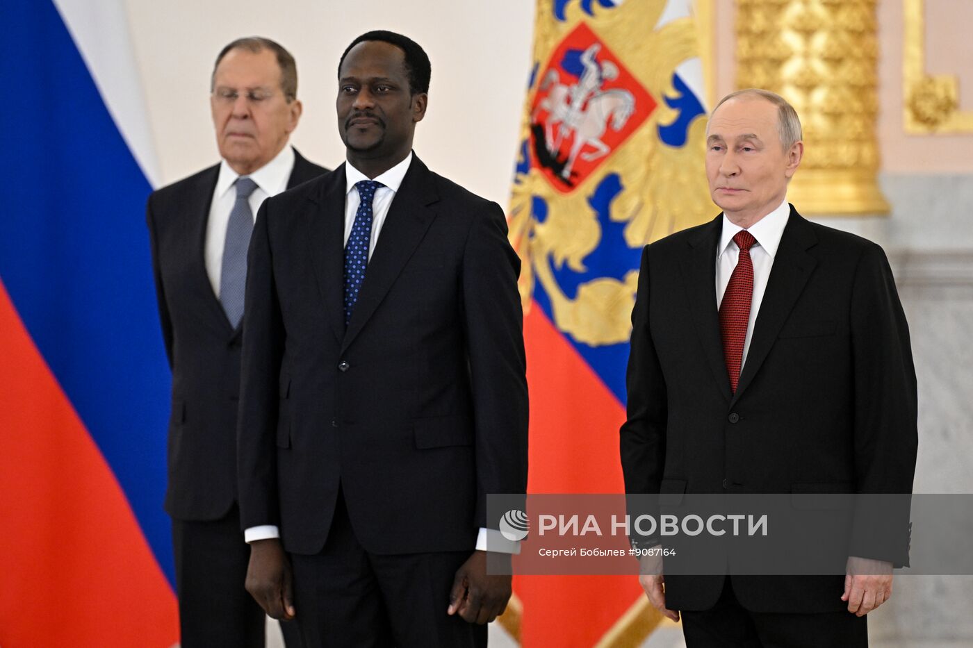 Президент Владимир Путин принял верительные грамоты у вновь прибывших послов иностранных государств