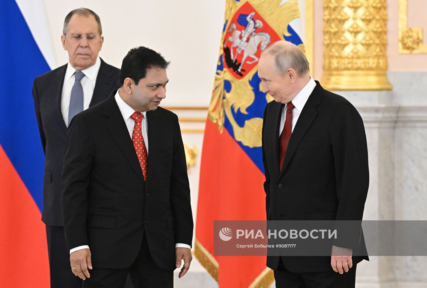 Президент Владимир Путин принял верительные грамоты у вновь прибывших послов иностранных государств
