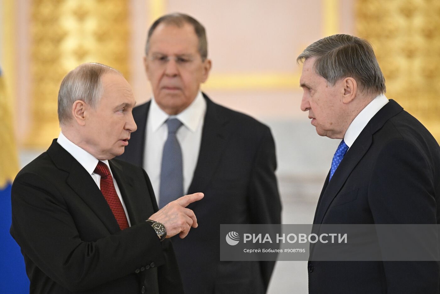 Президент Владимир Путин принял верительные грамоты у вновь прибывших послов иностранных государств