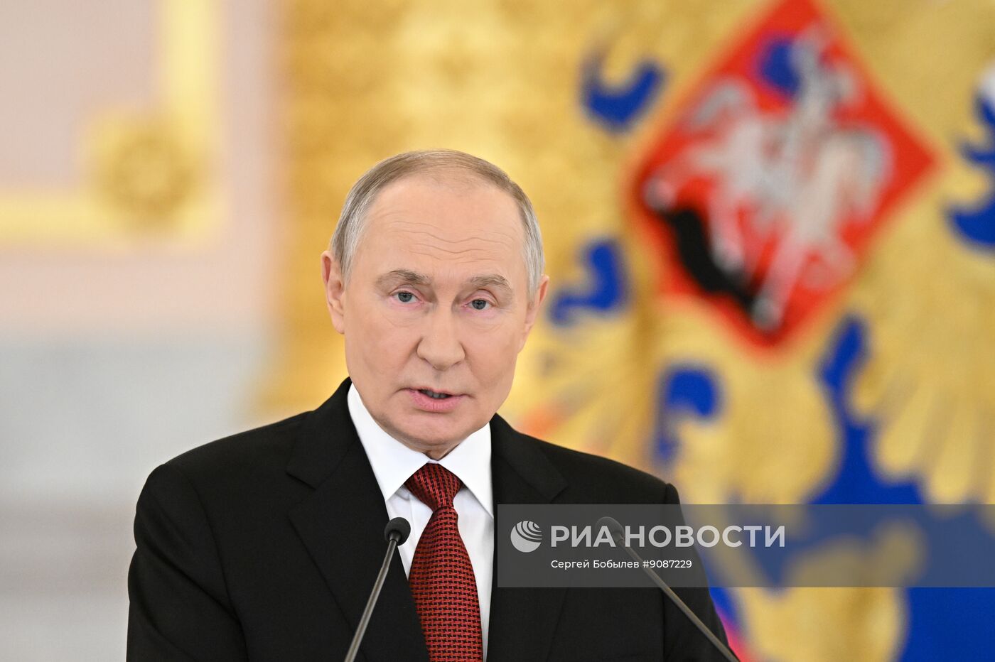 Президент Владимир Путин принял верительные грамоты у вновь прибывших послов иностранных государств