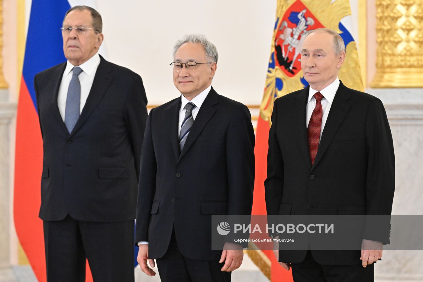 Президент Владимир Путин принял верительные грамоты у вновь прибывших послов иностранных государств