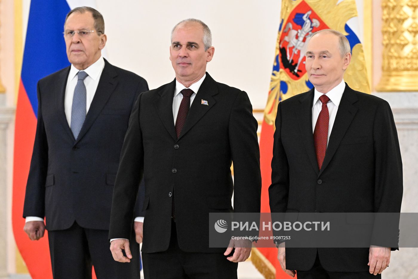 Президент Владимир Путин принял верительные грамоты у вновь прибывших послов иностранных государств