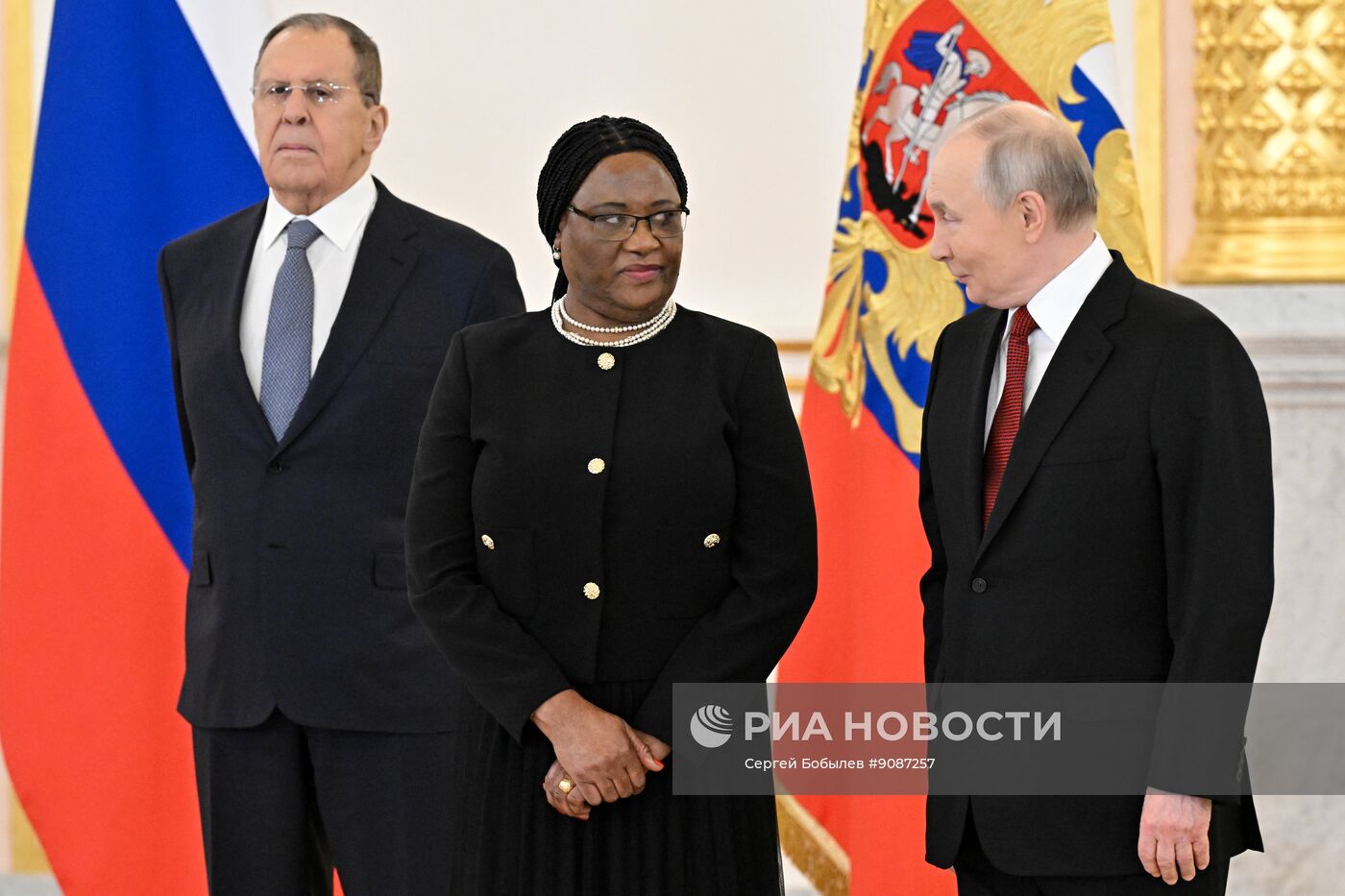 Президент Владимир Путин принял верительные грамоты у вновь прибывших послов иностранных государств