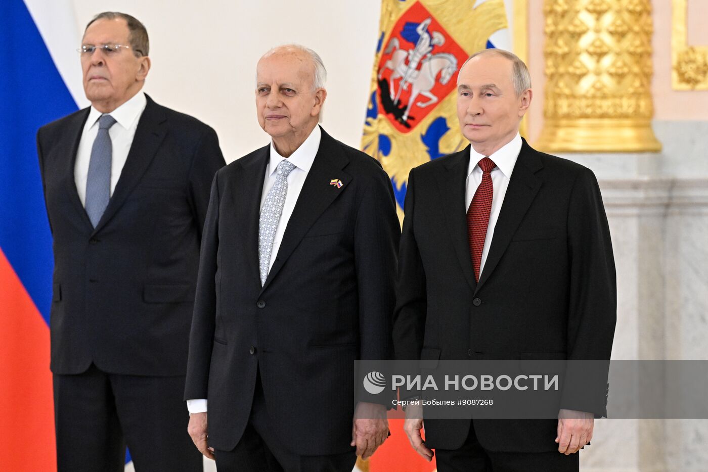 Президент Владимир Путин принял верительные грамоты у вновь прибывших послов иностранных государств