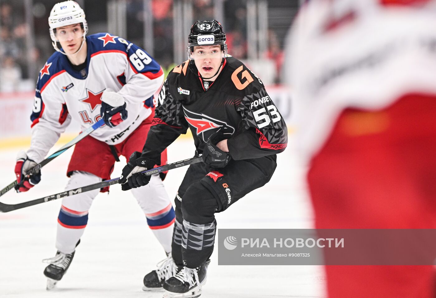 Хоккей. КХЛ. "Авангард" (Омск) - ЦСКА (Москва) 