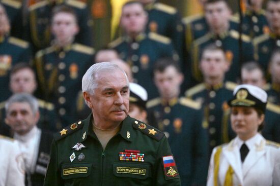 Рождественский хоровой собор в Главном храме Вооруженных сил РФ в Подмосковье