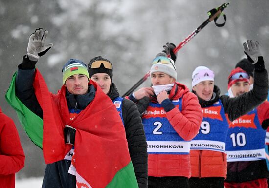 Биатлон. Кубок России. Мужчины. Масс-старт