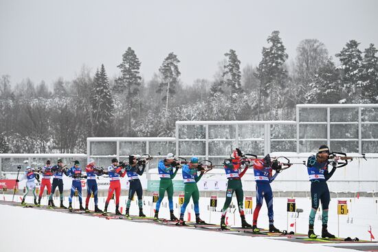 Биатлон. Кубок России. Мужчины. Масс-старт