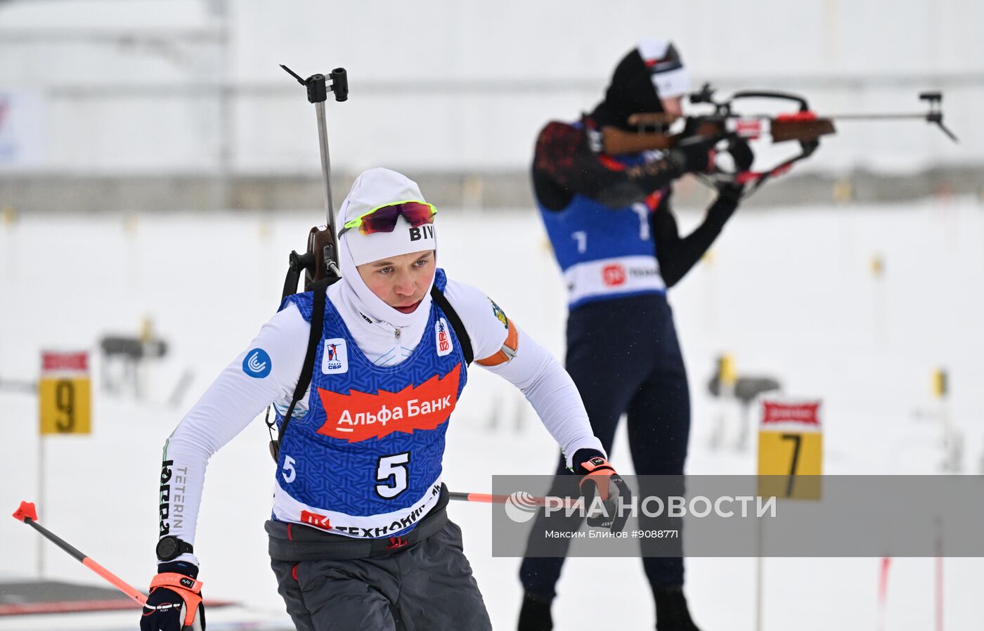 Биатлон. Кубок России. Мужчины. Масс-старт