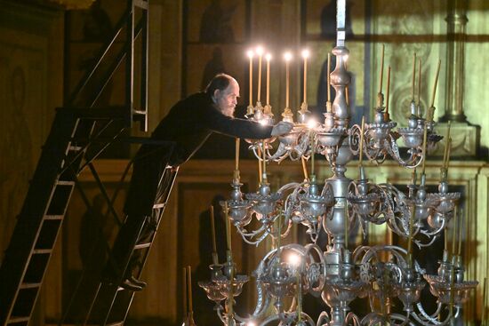 Богослужение старообрядцев в праздник Крещения