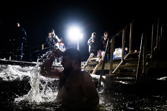 Празднование Крещения в Москве и Подмосковье